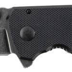 CRKT 2495K SQUID XM 2.95" Folding Drop Point Plain Black Stonewashed D2 Steel Blade/Black G10/SS Handle Includes Pocket Clip