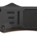 Steel River Knives T618BDP Spartan  Medium 3.25" Drop Point Plain Black/Silver 440C SS Blade/ 4.50" Black Aluminum Zinc Alloy Handle