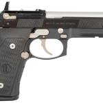 Langdon Tactical Tech LTT92ETJNRR Beretta 92 Elite  9mm Luger 18+1 4.70" Stainless Steel Barrel, Black Optic Cut/Serrated Steel Slide, Black Cerakote Frame w/Picatinny Rail, Black VZ G10 Grip