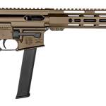 Diamondback DB1418P061 DB15 9mm Luger 32+1 16", FDE Rec/M-Lok Handgaurd, Carbon Lower, Black Magpul CTR Stock/K2 Grip, Flash Hider