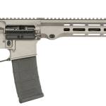 Maxim Defense MXM49734 MD15 L 5.56x45mm NATO 30+1 16" Fluted Barrel, Sniper Gray Rec/M-LOK Handguard, Black Magpul Furniture, SL-K Stock, MBUS Sights, Blackout Defense Flat Trigger