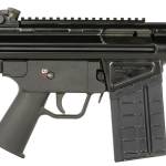 PTR  PDWR BR 308 Win 20+1 8.50" Black Nitride Heavy Contour Threaded Barrel, Black Parkerized Aluminum Picatinny Rail Receiver, SB Tactical Brace, Black Polymer Grip