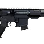 Alexander Arms PHI17NB Highlander 17 HMR 10+1 11" Black Fluted Threaded Barrel, Black Anodized Picatinny Rail Receiver, Black A2 Grip