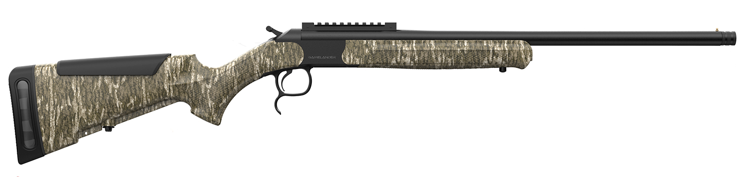 Retay USA GML410BTL Gamelander  410 Gauge Single Shot 1rd Deep Bore Take Down Barrel, Picatinny Rail Receiver, Fixed Bottomland Synthetic Stock