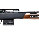Horizon Firearms HRFMAX22CM18R Venatic Max 22 Creedmoor 5+1 18"  Nano Flat Black Fluted Threaded Barrel, Black DLC Aluminum Receiver w/Picatinny Rail, Woox Furiosa Aluminum/Wood Stock, Right Hand