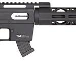 Derya Firearms TM22.METAL.20 TM22 Metal 22 LR 10+1 20" Black Threaded Barrel, Black Anodized Aluminum Receiver w/Picatinny Rail Receiver, Black Fixed Aluminum Stock, Black Polymer Grip