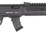 Derya Firearms TM22.LEVER.20 TM22 Lever 22 LR 10+1 20" Black Threaded Barrel, Black Anodized Picatinny Rail Receiver, Black AG w/Extensions Polymer Buttstock