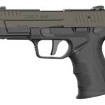 Retay USA RXP22BLKODSL10TH RXP 22 LR 10+1 4" Threaded Barrel, OD Green Cerakote Optic Ready/Serrated Slide, Black Cerakote Polymer Frame w/Accessory Rail, RMR/RMSc Footprint