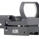 Aim Sports RT4WF1 Reflex Sight Warfare Edition Matte Black 1x 24mm x 34mm Red/Green Multi Reticle