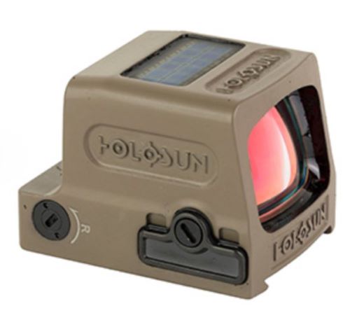 HOLOSUN 509 ENCLOSED GREEN - RET SOLAR TITANIUM PISTOL FDE