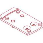 ZRO Delta MODULUS Mounting Plate - SHIELD