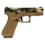Glock V-Series Model 19x OR Camo Handgun 9mm Luger 17rd Magazines (3) 4.02" Quad Ported Barrel