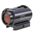 German Precision Optics (GPO) SPECTRA Dot OLED 1x3 MOA Red Dot Sight 6day-5night 1'' Clicks Picatinny