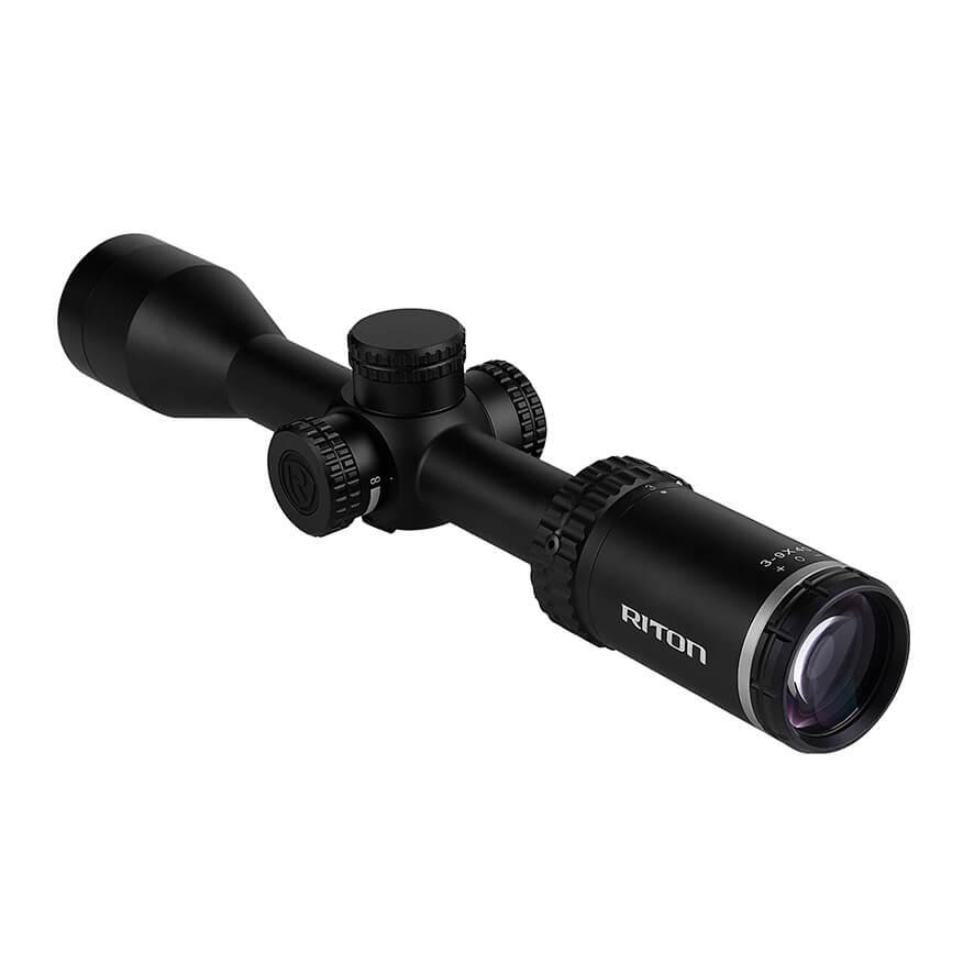 Refurbished Riton 1 Primal  Rifle Scope 3-9x40 1" SFP RHR Black
