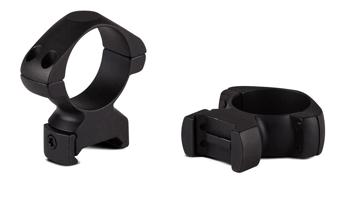 Konus 2-Piece Steel Riflescope Rings 1" High - Matte Black