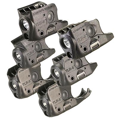 Streamlight TLR-6 SA Hellcat Tactical Gun Light Black 100 Lumens Red Laser