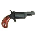 NAA 22M Mini Revolver Handgun .22 Magnum 5rd Capacity 1.625" Barrel Stealth Grey with Rose Grip