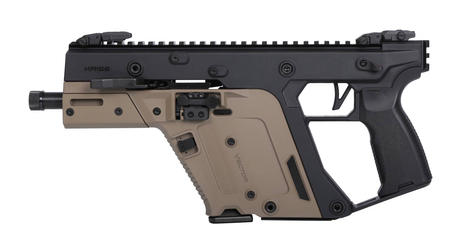 KRISS USA VECTOR SDP G3 10MM BK/FDE 10+1