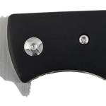 CRKT 2867 Curfew  3.10" Folding Plain Satin 8Cr13MoV SS Blade/Black/White Resin Infused Fiber w/Aluminum Bolster Handle Includes Pocket Clip