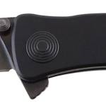 S.O.G SOGTWI12CP Twitch II 2.65" Folding Plain Black Hardcased TiCN AUS-8A SS Blade Black Anodized Aluminum Handle Includes Pocket Clip