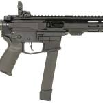 ArmaLite M15PDW40 M-15 PDW 40 S&W 31+1 8.50", Black, Buffer Tube (No Brace), Muzzle Brake, Magpul Furniture, MOE+ Grip, MBUS Sights (Glock Mag Compatible)