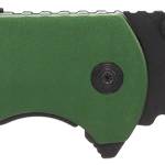 S.O.G SOG11520157 Escape ATK 2.0 EDC 3.40" Folding Clip Point Part Serrated Black Hardcased AUS-8A SS Blade, 4.60" Green/Black Aluminum Handle, Presentation Box
