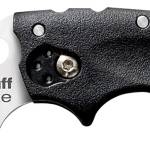 Cold Steel CS20LTZ Tuff Lite  2.50" Folding Sheepsfoot Plain AUS-8A SS Blade, 3.50" Black Textured Griv-Ex Handle