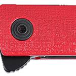 CRKT 7097RK CEO Flipper EDC 3.35" Folding Plain Black EDP AUS-8A SS Blade, Red GRN Handle