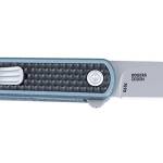 CRKT 7070 Pup  EDC 2.09" Folding Plain Bead Blasted AUS-10A SS Blade, GRN Handle