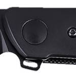 CRKT 5720K Bamboozled  3.31" Folding Tanto Plain Black Oxide D2 Steel Blade, Black G10/SS Handle