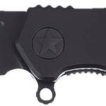CRKT K245KKP Homefront  EDC Compact 2.91" Folding Aluminum/G10 Plain Black DLC S35VN SS Blade, Black G10 Handle