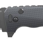 Outdoor Edge XDS330AC Razor XD3  3" Folding Plain 420J2 SS Blade Charcoal