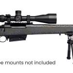 Horizon Firearms RF019C232216C20 Vandal Carbon II 300 PRC 22" Black Fluted Barrel, Black Drilled & Tapped Receiver, Black Iota EKO X Carbon Fiber Stock