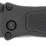 CobraTec Knives BLKHRQS Quick Strike  3.25" Folding Drop Point Plain Stonewashed 440 SS Blade, 4.50" G10 Handle