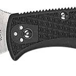 Spyderco C243FPWCBK Endela Lightweight 3.40" Folding Wharncliffe Plain VG-10 SS Blade, Black Textured FRN Handle