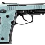 Beretta USA SPEC0714A 80X Cheetah Micro-Compact Frame 380 ACP 13+1 4.40" Black Barrel, Blue Steel Optic Ready/Serrated Slide, Blue Aluminum Frame w/Beavertail & Picatinny Rail, Vertec Grip