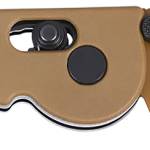 CRKT M1602XD M16 Tactical 3.11" Folding Tanto Plain Desert Tan D2 Steel Blade, Desert Tan Grivory Handle