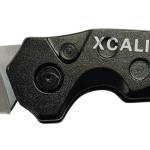 Xcaliber Knife Company  Switch Blade  2.41" Folding Drop Point Plain Stainless D2 Steel Blade. 4.15" Aluminum Handle