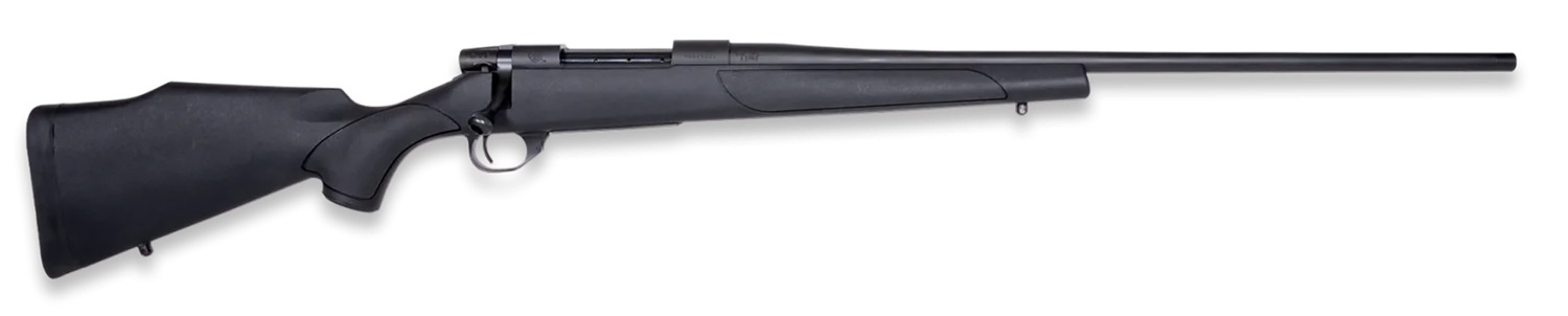 Weatherby VTX65PPR0T Vanguard Obsidian 6.5 PRC 3+1 20" Blued Threaded Barrel, Blued Stainless Steel Drilled & Tapped Receiver, Black Monte Carlo Synthetic Stock
