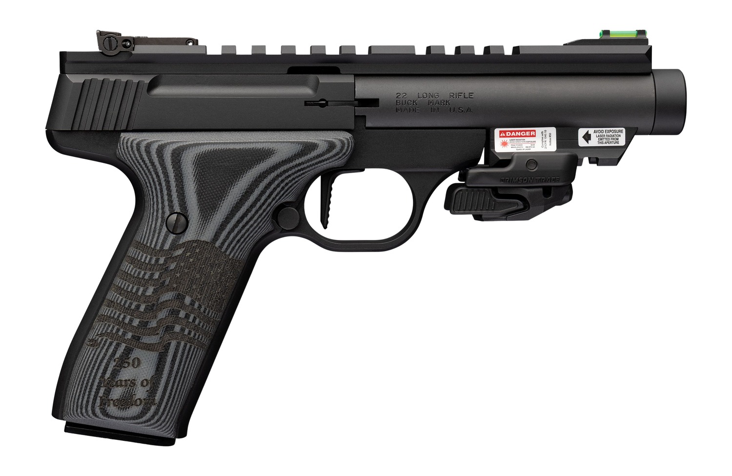 BRN 051612490 BM BLK LBL 250 G10, SR, LSR 4.4,22