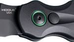 HOGUE BALLISTA-II BUTTON AUTO - BAYONET ALUMINUM G10 BLACK