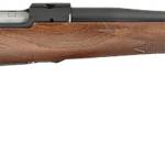 Ruger 37115 Hawkeye  Sports South Exclusive Full Size 257 Roberts 4+1 22" Satin Blued Alloy Steel Barrel, Receiver w/Integral Scope Mount, American Walnut Fixed Stock, Right Hand
