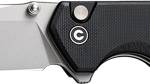 CIVIVI KNIFE BRAZEN 3.46" - BLACK G-10/STONEWASH BUTTON LK