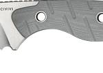 CIVIVI KNIFE SOKN 2.82" GRAY - G-10 STONEWASH KYDEX SHEATH