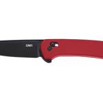 CRKT Q COMPACT 3.05" PLAIN EDGE RED
