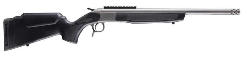 CVA SCOUT TD V3 243 WIN 20" - STAINLESS/BLACK SYNTHETIC