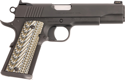 COLT CUSTOM CARRY GOVERNMENT - 45ACP 5" 8RD STAINLESS SMOKE