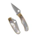 SPYDERCO BUG 1.25" NICK/SILV ABALONE