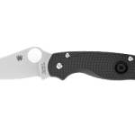 SPYDERCO PARA MILITARY 2 LW BLK/SLV