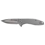 Smith & Wesson KT Executive Platinum Folding Knife 3" Drop Point Blade Silver